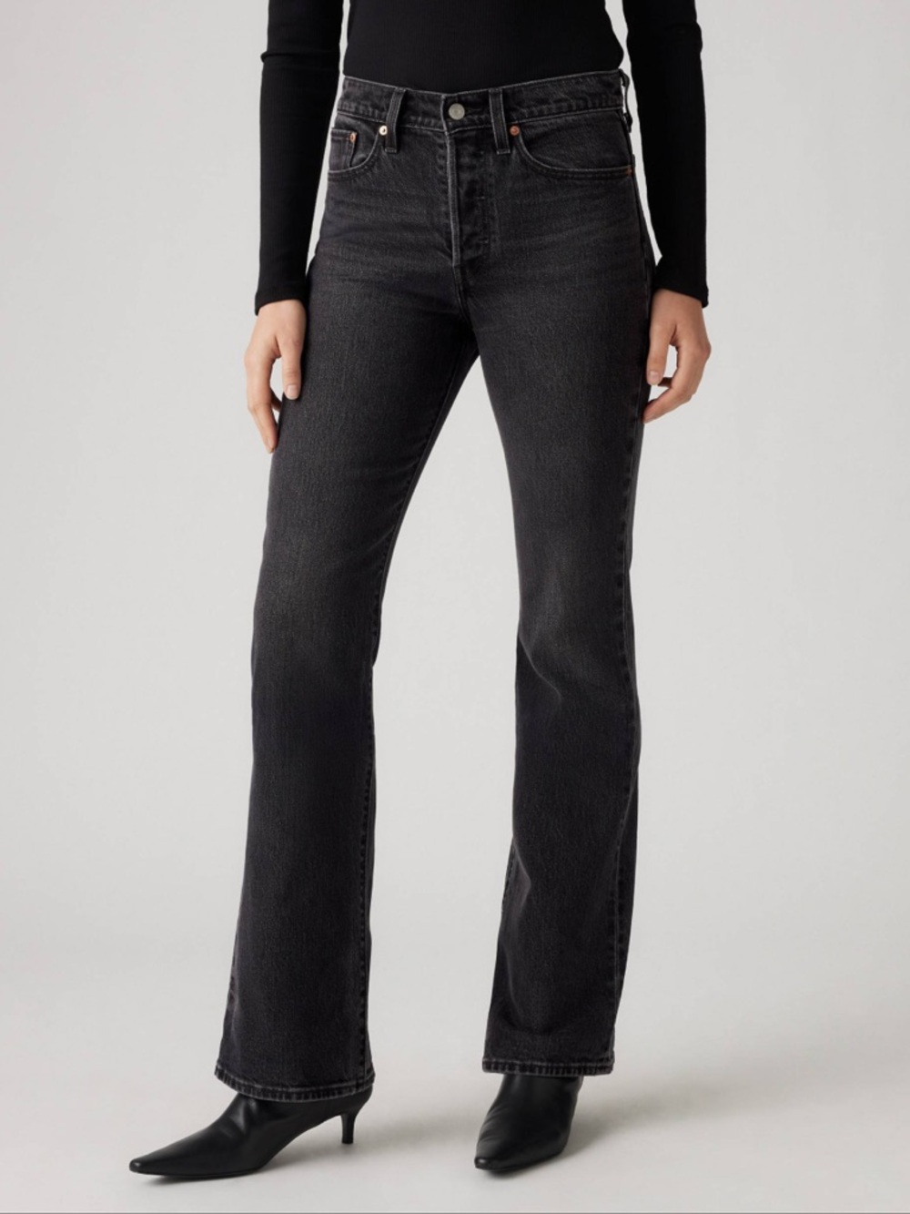 Levi's Black Wedgie Bootcut Women's Jeans size 25